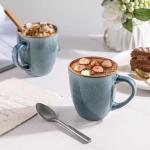 Set of 4 Light Weight Ceramic Coffee Mugs