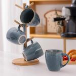 Set of 4 Light Weight Ceramic Coffee Mugs