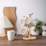 GBHOME 12oz Off White Ceramic Coffee Mugs Set