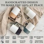Mora Ceramics 12oz Coffee Mug Set of 4