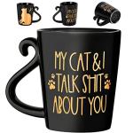 Cat Mom Coffee Mug - Perfect Gift for Felines Fans