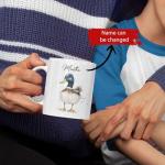 Personalized Duck Mug for Kids, Cute Animal Design