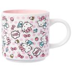 Hello Kitty Polka Dot Stackable Ceramic Mug