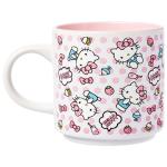 Hello Kitty Polka Dot Stackable Ceramic Mug