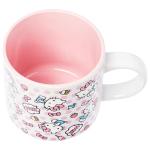 Hello Kitty Polka Dot Stackable Ceramic Mug