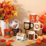 Maxdot 8-Piece Fall Thanksgiving Coffee Mug Set