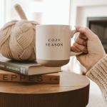 Cozy Season Stoneware Coffee Mug - 14oz
