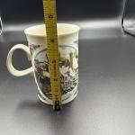 Christmas Village Snow Scene Stoneware Mug