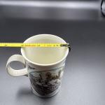 Christmas Village Snow Scene Stoneware Mug