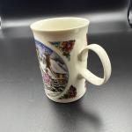 Christmas Village Snow Scene Stoneware Mug