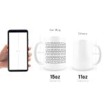 Funny Hogg Mug with Hidden Message - 15 oz