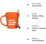 Plants Themed Ceramic Coffee Mug - Perfect Gift