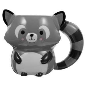 Adorable Raccoon Coffee Mug - 19oz Porcelain