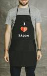 Funny Bacon Apron with Pockets for BBQ Fun