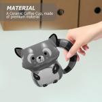 Adorable Raccoon Coffee Mug - 19oz Porcelain