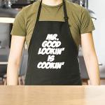 Funny Bacon Apron with Pockets for BBQ Fun