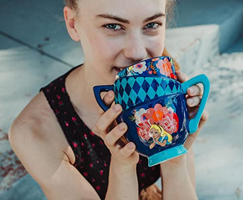 Disney Alice in Wonderland Stackable Coffee Mugs