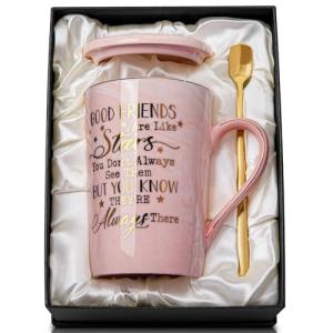 Ceramic Marble Coffee Mug for Best Friends