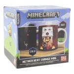 Minecraft Heat Change Mug - Steve in Action