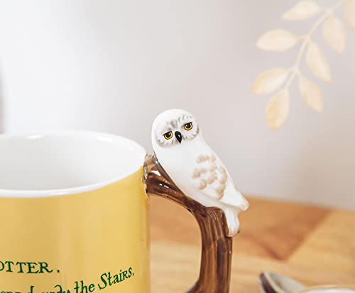 Harry Potter 20-Ounce Ceramic Mug with Hedwig Handle