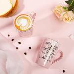 Ceramic Marble Coffee Mug for Best Friends