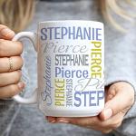 Personalized Name Signature Coffee Mug 15oz