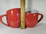 Red Tilted Coffee Mugs Set of 2 – 20 oz