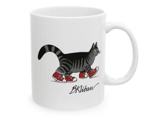 Funny Cat in Sneakers Coffee Mug, 11oz