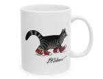 Funny Cat in Sneakers Coffee Mug, 11oz