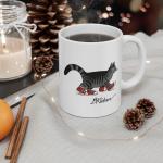 Funny Cat in Sneakers Coffee Mug, 11oz