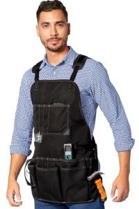 Magnetic Tool Holder Apron with 18 Pockets