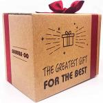 Braver Coffee Mug with Inspirational Quote - Pink Marble