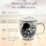 Boho Octopus Mug - 16 oz Ceramic Coffee Cup