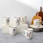 Farmhouse Animal Coffee Mugs Set of 6