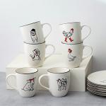 Farmhouse Animal Coffee Mugs Set of 6