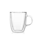 Bodum 10oz Double Wall Insulated Glass Mugs, Set of 2