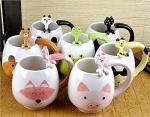 Cute Frog Coffee Mug with Spoon - 420ml