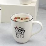 Farmhouse Animal Coffee Mugs Set of 6