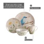 Birds Nature Inspired Ceramic Dinnerware Set