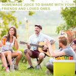 16oz Glass Juice & Smoothie Bottles Set