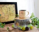 Hobbit Shire Map Ceramic Coffee Mug - 13 Oz