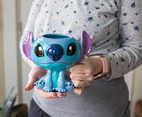 Disney Lilo & Stitch 3D Coffee Mug - 15 Ounces