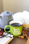 Stay Home Ceramic Mug - Autumn Vibes, 15oz
