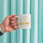 White Ceramic Mug Set for DIY Crafts, 15 Oz