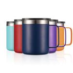 ALOUFEA 12oz Insulated Coffee Mug with Handle