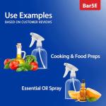 Leak-Proof 16 oz Spray Bottle with Adjustable Trigger