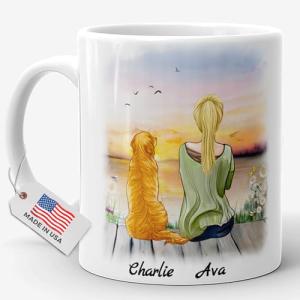 Personalized Dog Lover Mug for Women - 11oz
