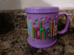 Personalized Kids 3D Mug - MICHELLE Design