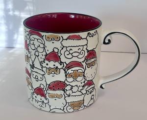 Santa Christmas Ceramic Coffee Tea Mug - 21 OZ