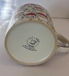 Santa Christmas Ceramic Coffee Tea Mug - 21 OZ